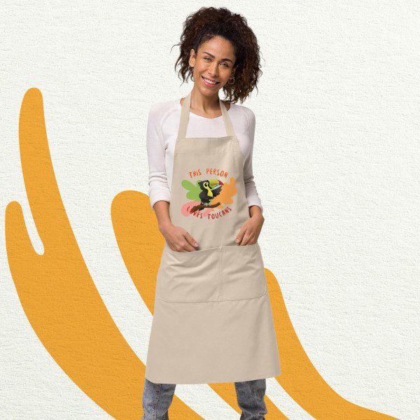 Toucan Rescue Ranch | Organic cotton apron