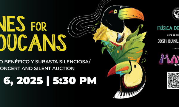 charity concert packed with electrifying live music, delicious food, and a chance to make a real difference for Costa Rica’s wildlife!