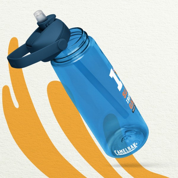 10th Annual Sloth Ironman Games 2025 | Flip straw water bottle - Image 3
