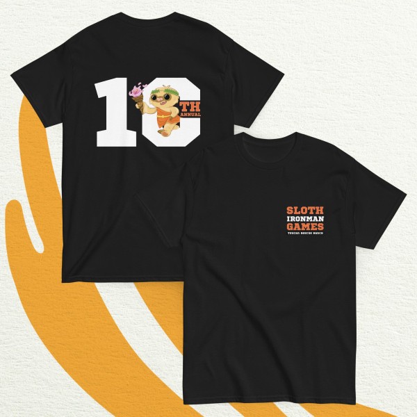 10th Annual Sloth Ironman Games 2025 | Unisex classic tee - Image 2
