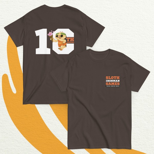 10th Annual Sloth Ironman Games 2025 | Unisex classic tee - Image 5