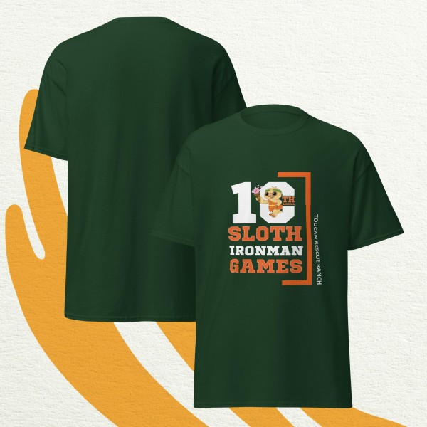 10th Annual Sloth Ironman Games 2025 | Unisex classic tee - Image 6