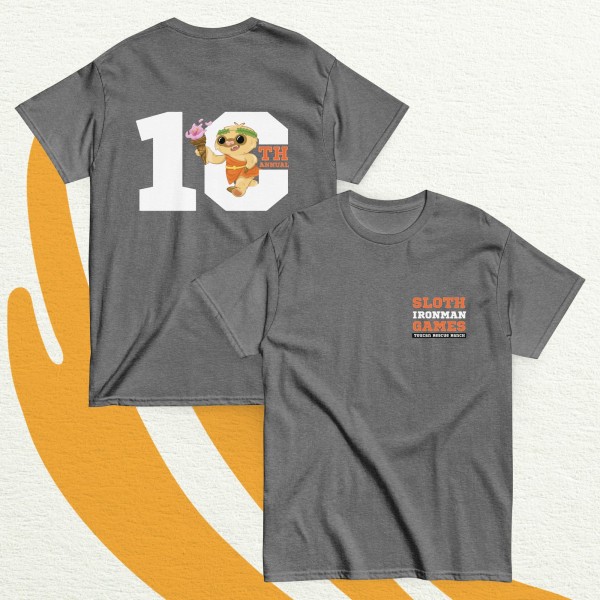 10th Annual Sloth Ironman Games 2025 | Unisex classic tee - Image 8