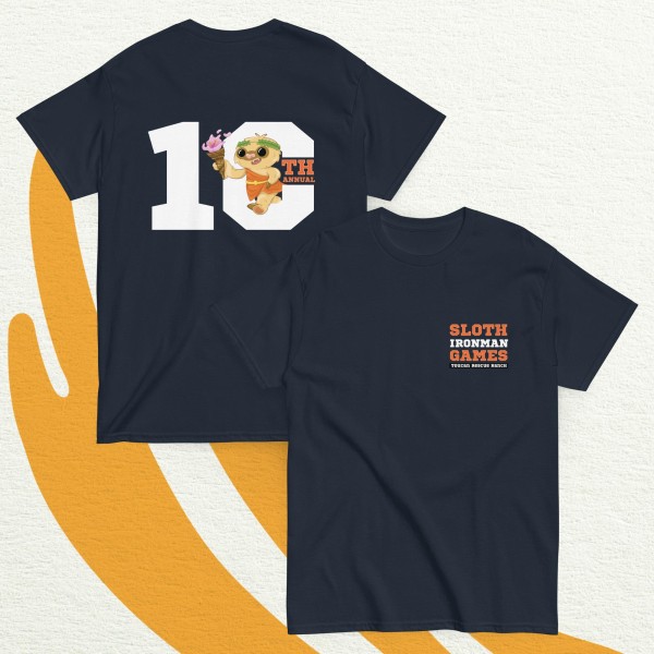 10th Annual Sloth Ironman Games 2025 | Unisex classic tee - Image 7