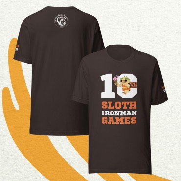 10th Annual Sloth Ironman Games 2025 | Unisex t-shirt