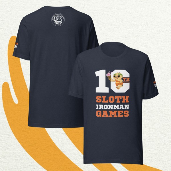 10th Annual Sloth Ironman Games 2025 | Unisex t-shirt - Image 6