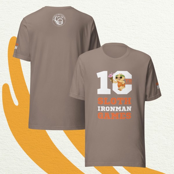10th Annual Sloth Ironman Games 2025 | Unisex t-shirt - Image 8