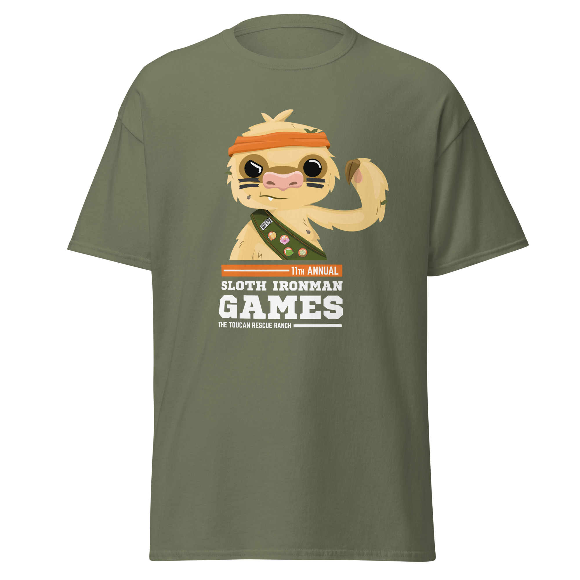TRR 11th Annual Sloth Ironman Games - Unisex classic tee - Image 39