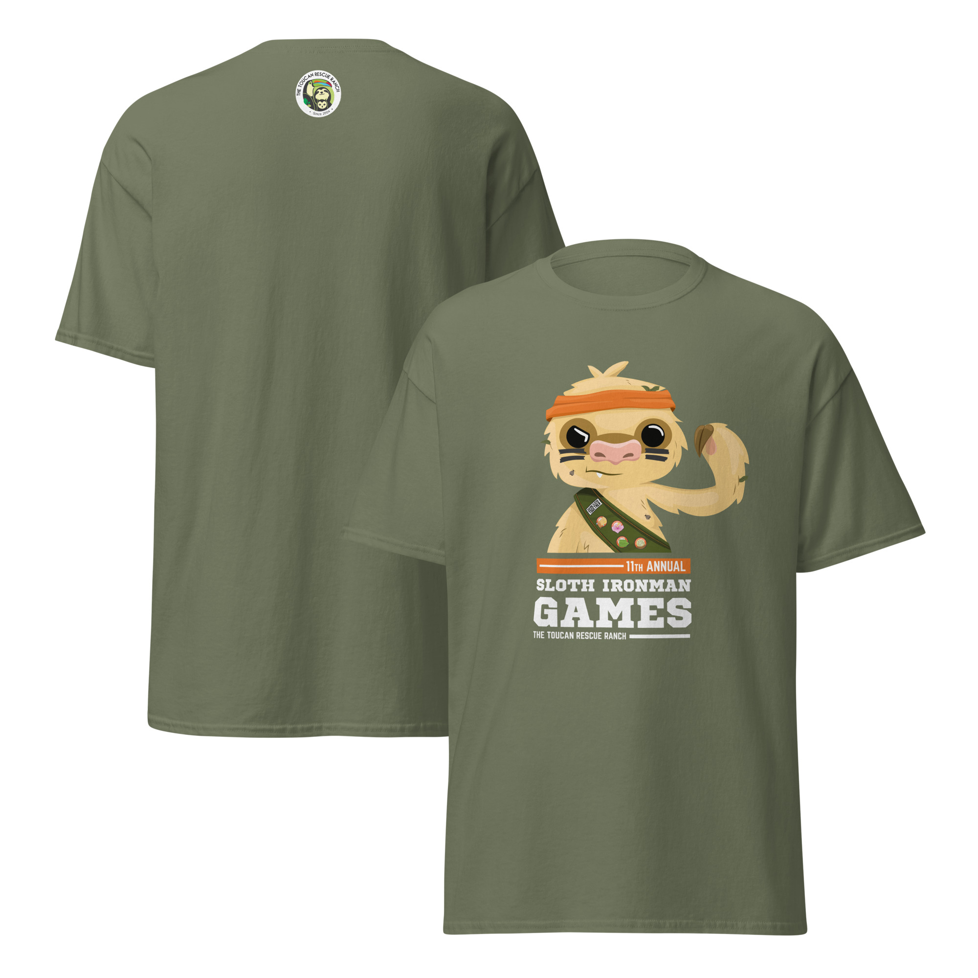 TRR 11th Annual Sloth Ironman Games - Unisex classic tee - Image 49